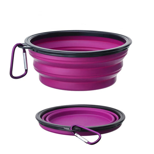 Portable dog food bowl - Pets Perspective